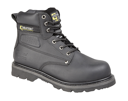 Grafters Gladiator safety boots black - HM-Supplies